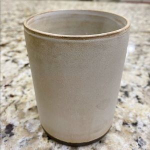 Notary Ceramic Handmade Matte Gery Tumbler/Mug